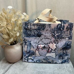 💙DIOR - Around The World - Straw style VIP Tote bag